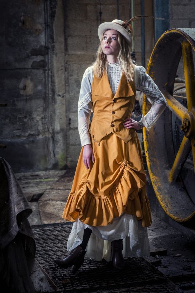 Robe jaune - Steampunk